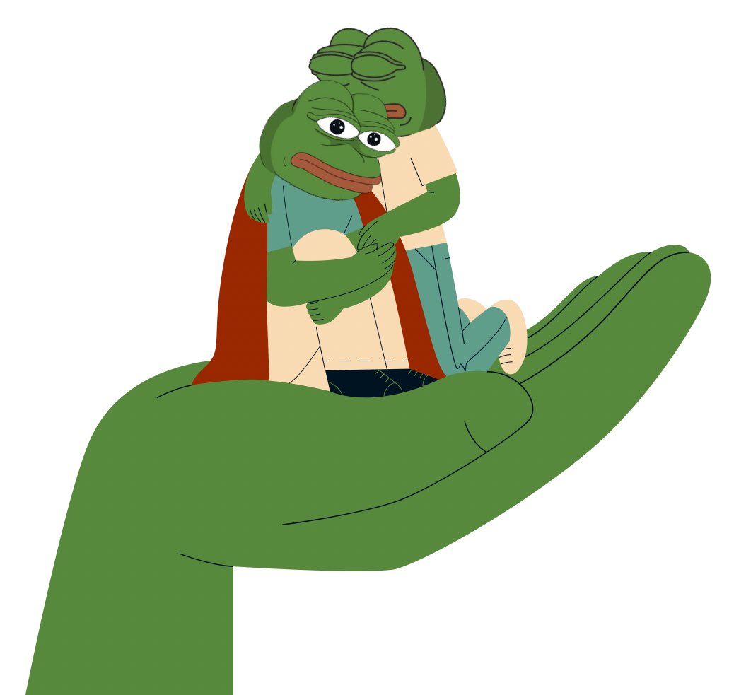 Don't worry, the PEPE Syndicate has your back.

#pepe #pepe2 #pepe3 #pepeburn #pepegold #peperium #pepearmy $pepe