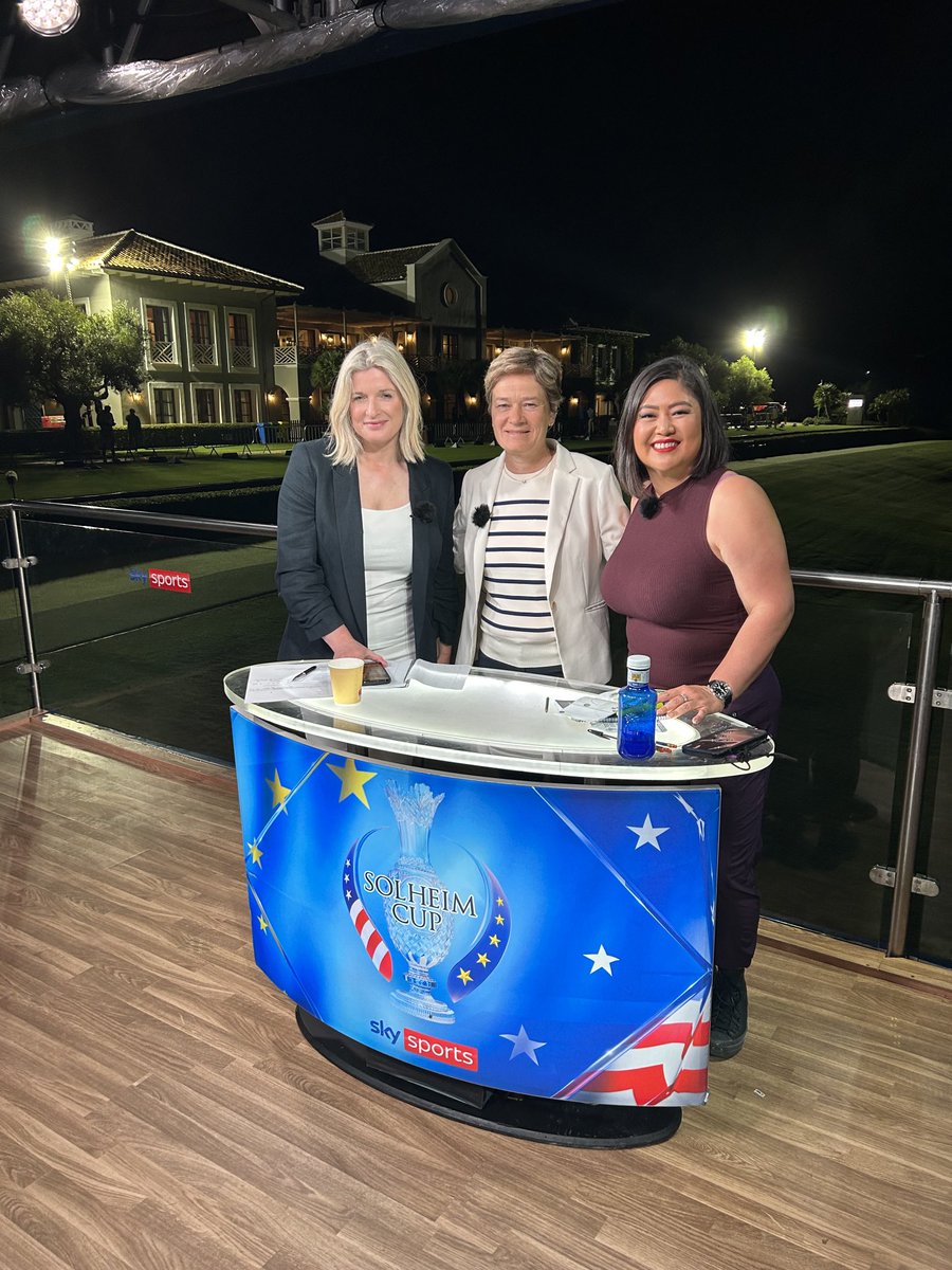 Beany25's tweet photo. All set to go ⁦@SkySportsGolf⁩ vamos🇪🇺⁦@TheChristinaKim⁩ ⁦@SarahSkySports⁩ https://t.co/mMmp0Abv3T