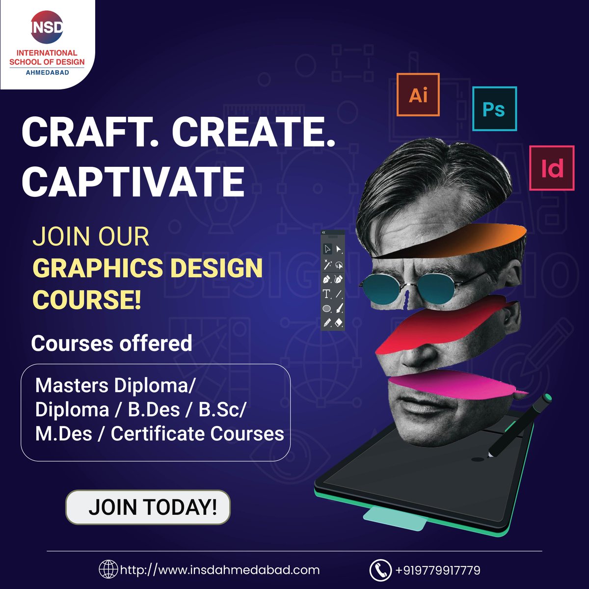 🎨 Unleash your creative potential in graphic design! 🌟 Immerse yourself in our curriculum covering design theory, digital illustration, branding, and visual storytelling. #graphicsdesign #graphicdesigner #illustrator #photoshop #adobeillustrator #adobe #designschool