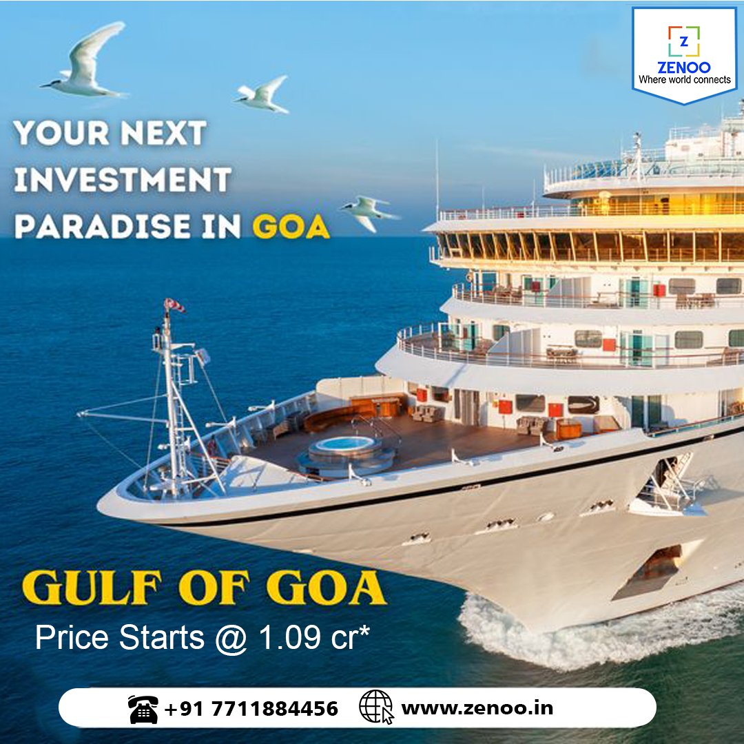 ZENOO719261821's tweet image. YOUR NEXT
INVESTMENT 
PARADISE IN GOA 
GULF OF GOA
PRICE STARTS @ 1.09 CR*
+91 7711884456
zenoo.in

#zenoo #GOA #goaplot #goaveiw #InvestNow #investinrealestate #quoteoftheweek #quoteoftheday #quotestoliveby #motivationalthoughts #homebuyinggoals #realestateinvest