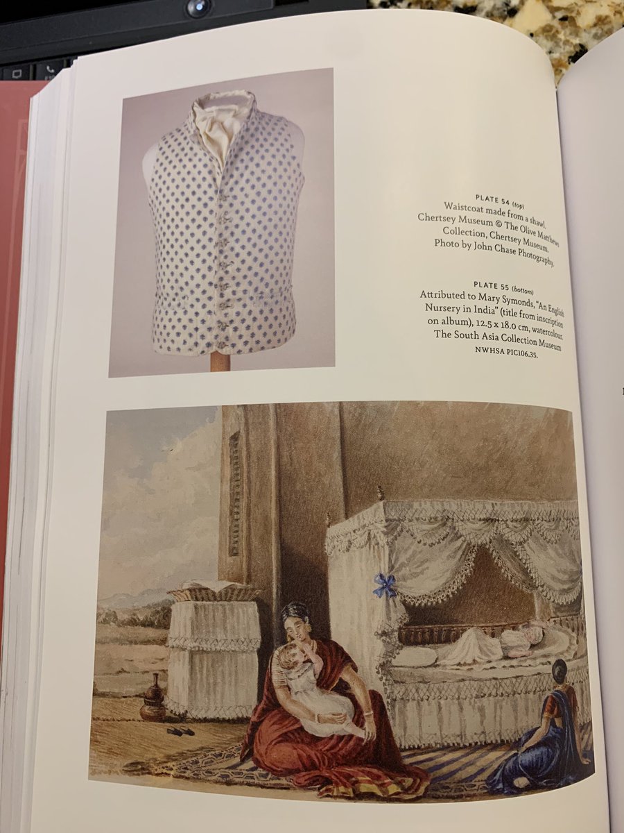 AlexandraKKim's tweet photo. Delighted to receive my copy of Women, Environment and Networks of Empire and to have been part of this international research project. Beautiful shawl waistcoat from @ChertseyMuseum collection. @mcgillu #GwillimProject #Dress #Drawing #Letters https://t.co/zndK5cB3GW