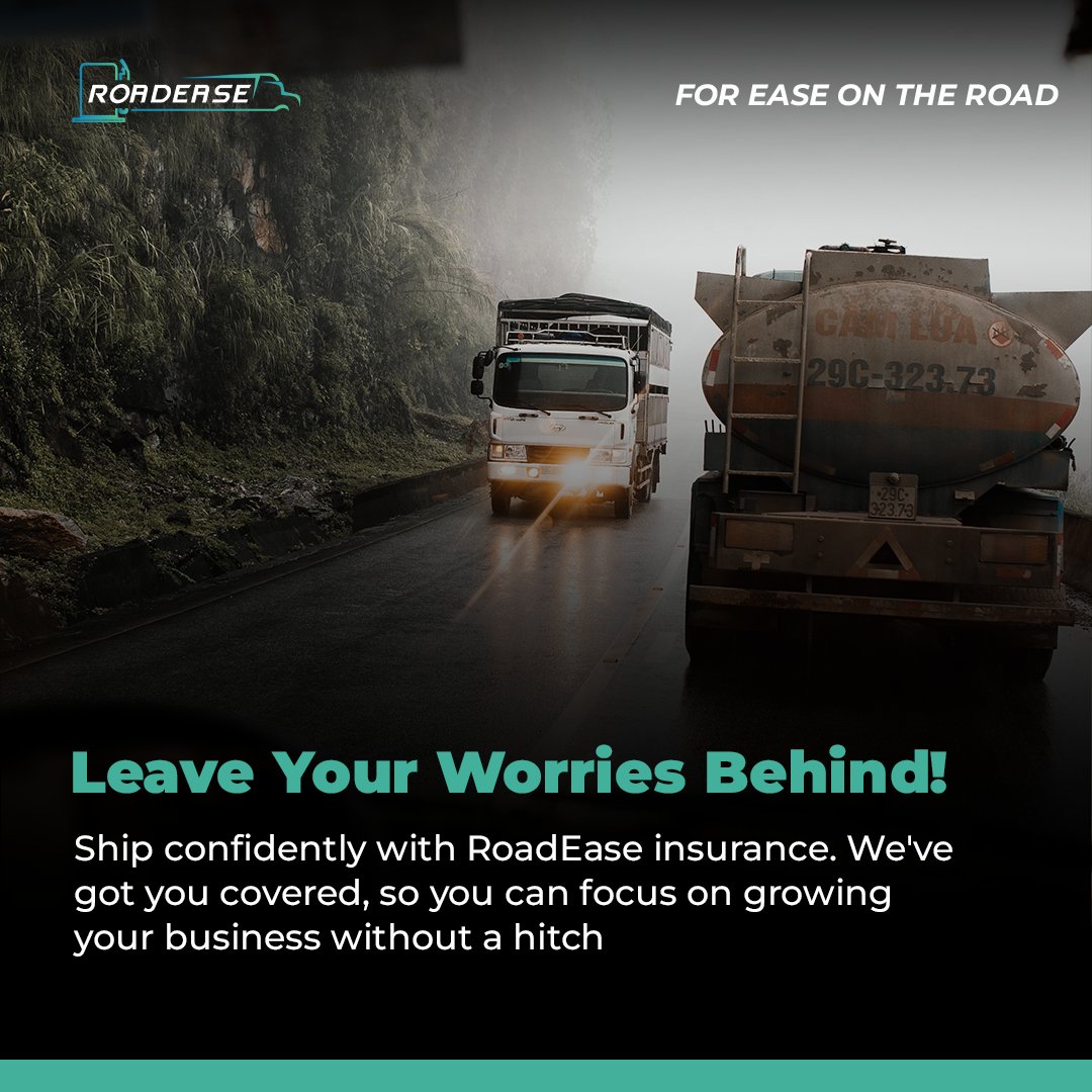 Smooth the Road to Insurance Confidence with RoadEase! 🚗💼🛡️ Explore hassle-free insurance services tailored for your needs. 

#RoadEaseInsurance #DriveSecure #PeaceOfMindCoverage #OnTheRoadAgain #FuelEfficiency #SavingsOnTheRoad #EfficiencyUnleashed #RoadEaseEfficiency