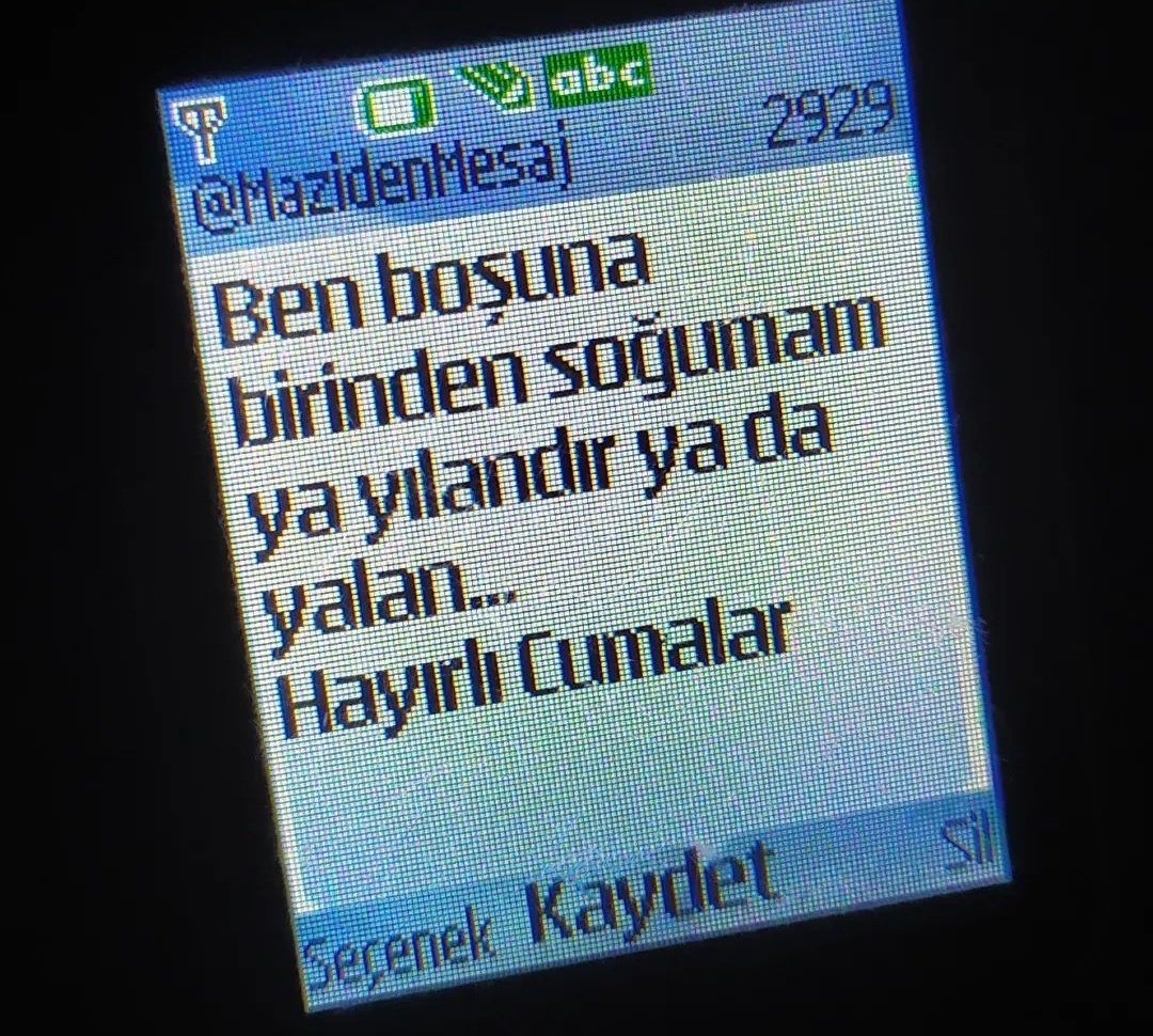 Hayırlı cumalar.