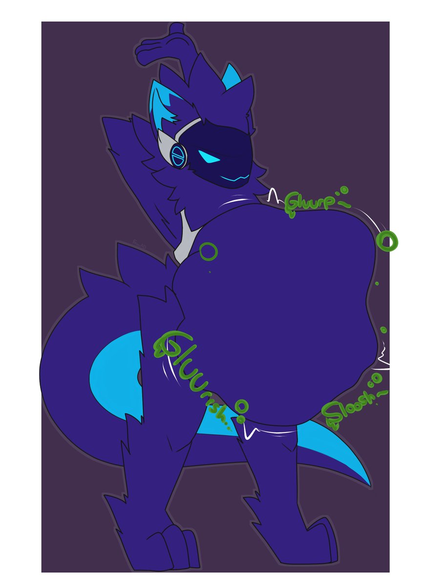 I think he looks happy? No?

Commission just finished for @jaden_joker.
Thx bro!! ♥️♥️

#vore #nsfw #furry