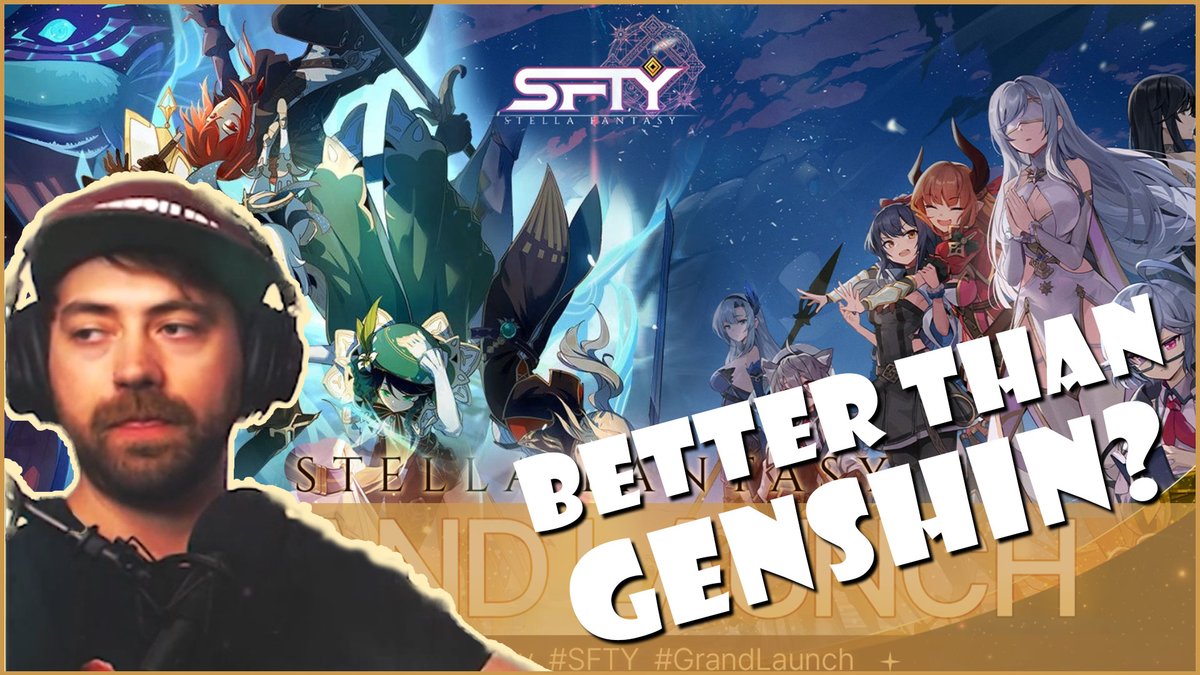 I am starting to get back on the video production train! 

My First video since I came back from my break is all about <a href="/rStellaFantasy/">Stella Fantasy</a>! Is this game better than <a href="/GenshinImpact/">Genshin Impact</a>? I think so. 

Please give it a watch, like, comment, and subscribe for more!

youtube.com/watch?v=4e_7gd…