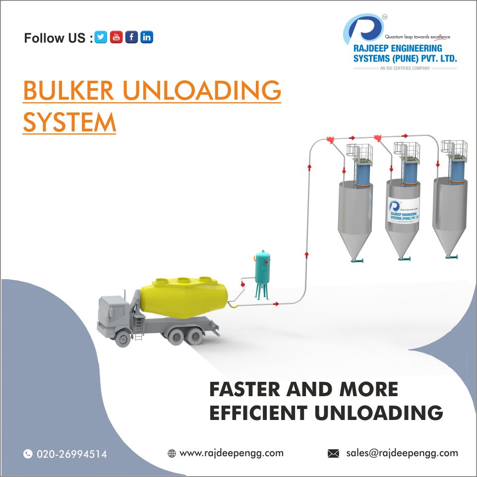 RajdeepSystems's tweet photo. A bulker unloading system is designed to efficiently and safely discharge bulk materials, such as powders, grains, granules or other free-flowing materials, from bulk containers or vehicles.

#BulkUnloading #MaterialHandling   #BulkConveyor  #BulkHandlingEquipment #BulkTransfer https://t.co/jBgOxFSHjo