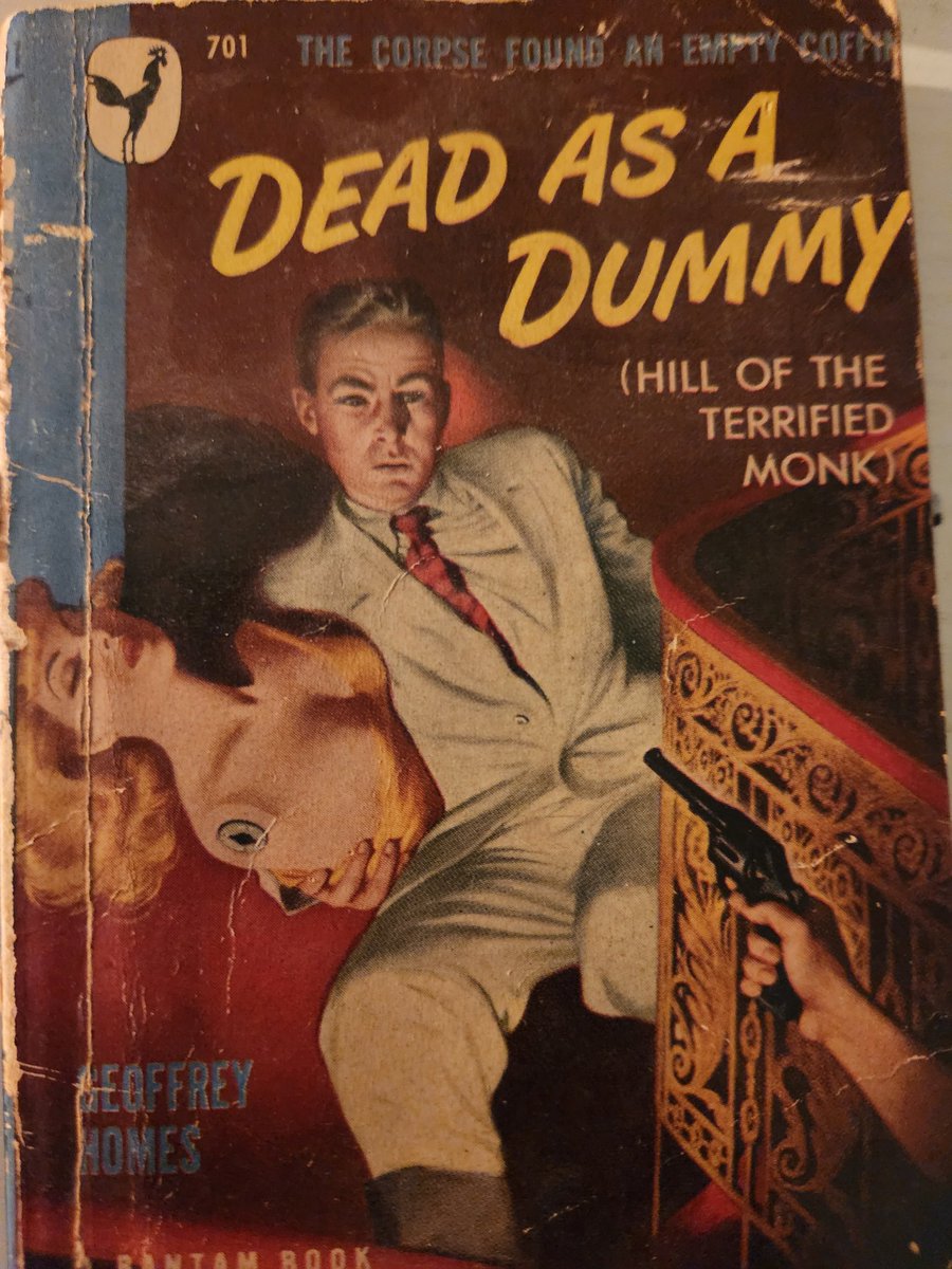 frank21274's tweet image. I was gifted some old pulp dime store novels. I don&apos;t think they are worth anything, but they are cool as fuck. I think they are from the 1950s. I love the cover art. I  have always loved pulp artwork. 

#pulpart #pulpnovels @PulpLibrarian @PulpCovers