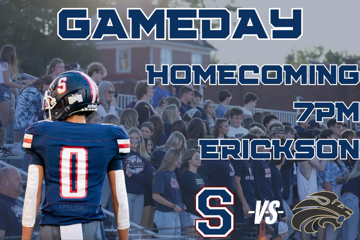 FootballPshs's tweet photo. GET UP! ITS GAMEDAY!

South welcomes John Marshall to Erickson for a 7PM Kickoff on Homecoming 

#NoBCD #SouthSideTough https://t.co/PDYIt82PcQ