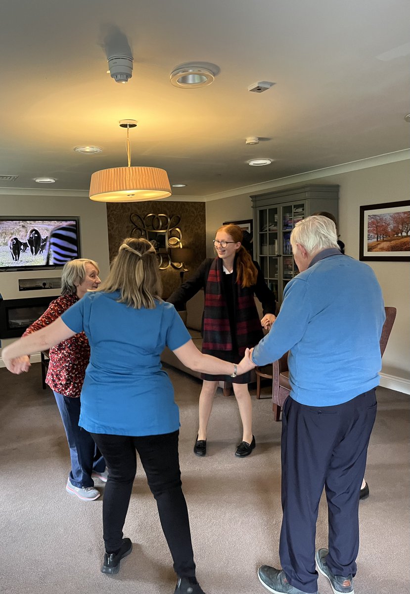 Great fun was had by all at our first visit to Burcot Lodge yesterday. The students joined in with the fun and games and are really looking forward to next week! #service #community