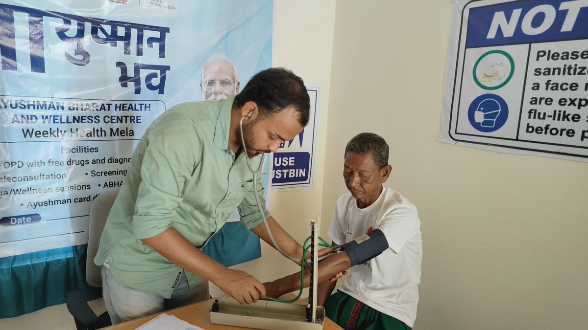 RatulDas30's tweet photo. #AyushmanBhava Health Mela Successfully organised at Khepre PHC under Langting BPHC of Dima Hasao District,Assam @nhm_assam @MoHFW_INDIA @himantabiswa @mansukhmandviya https://t.co/WvlJ3BSo1D