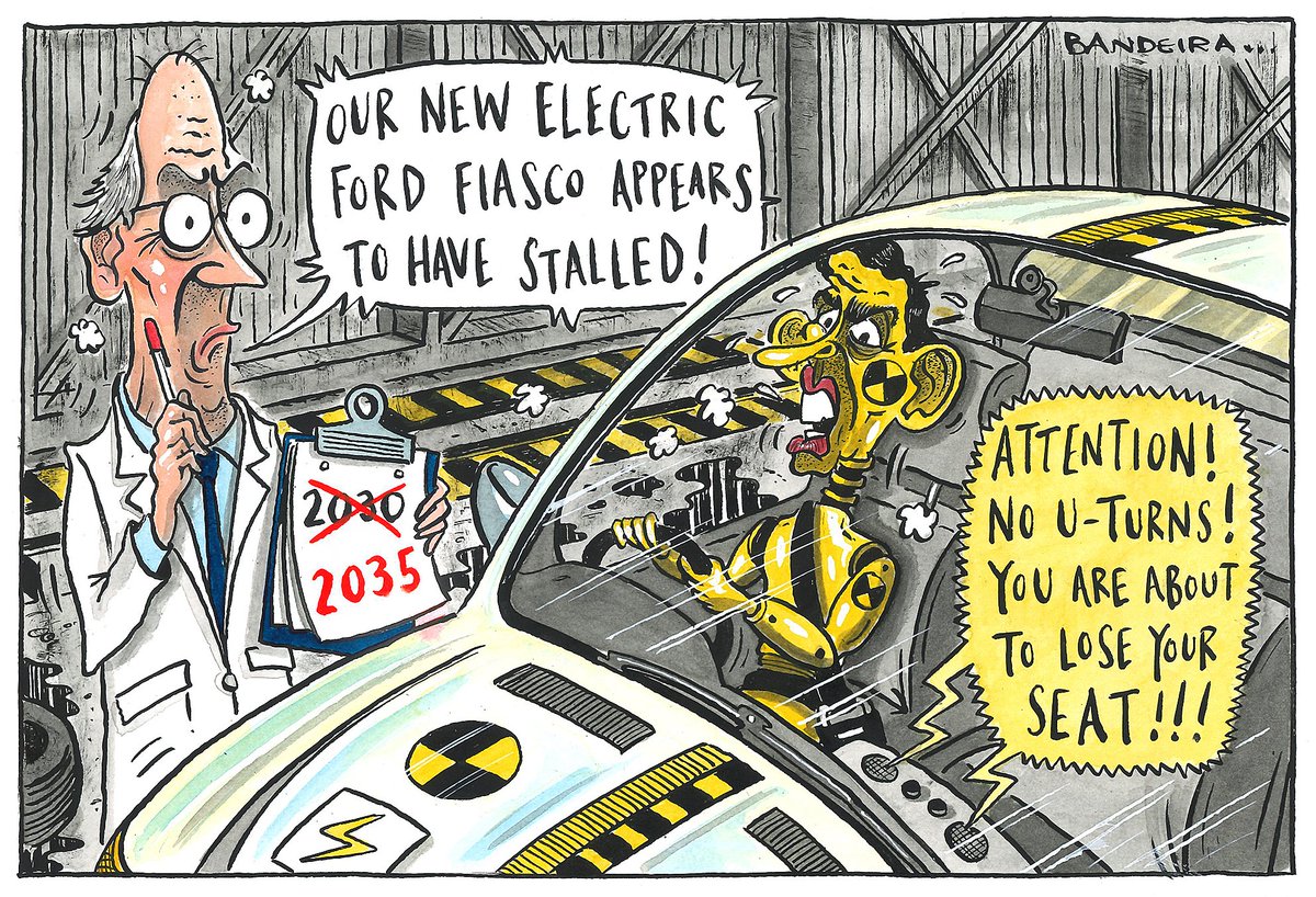 GraemeBandeira's tweet image. CRASH TEST DUMMY! Sunak&apos;s car plan backfires! Here&apos;s today&apos;s @NorthernAgenda_ cartoon...

shareyourstories.live/northern-agend…

#Ford #NetZero2030 #RishiSunak