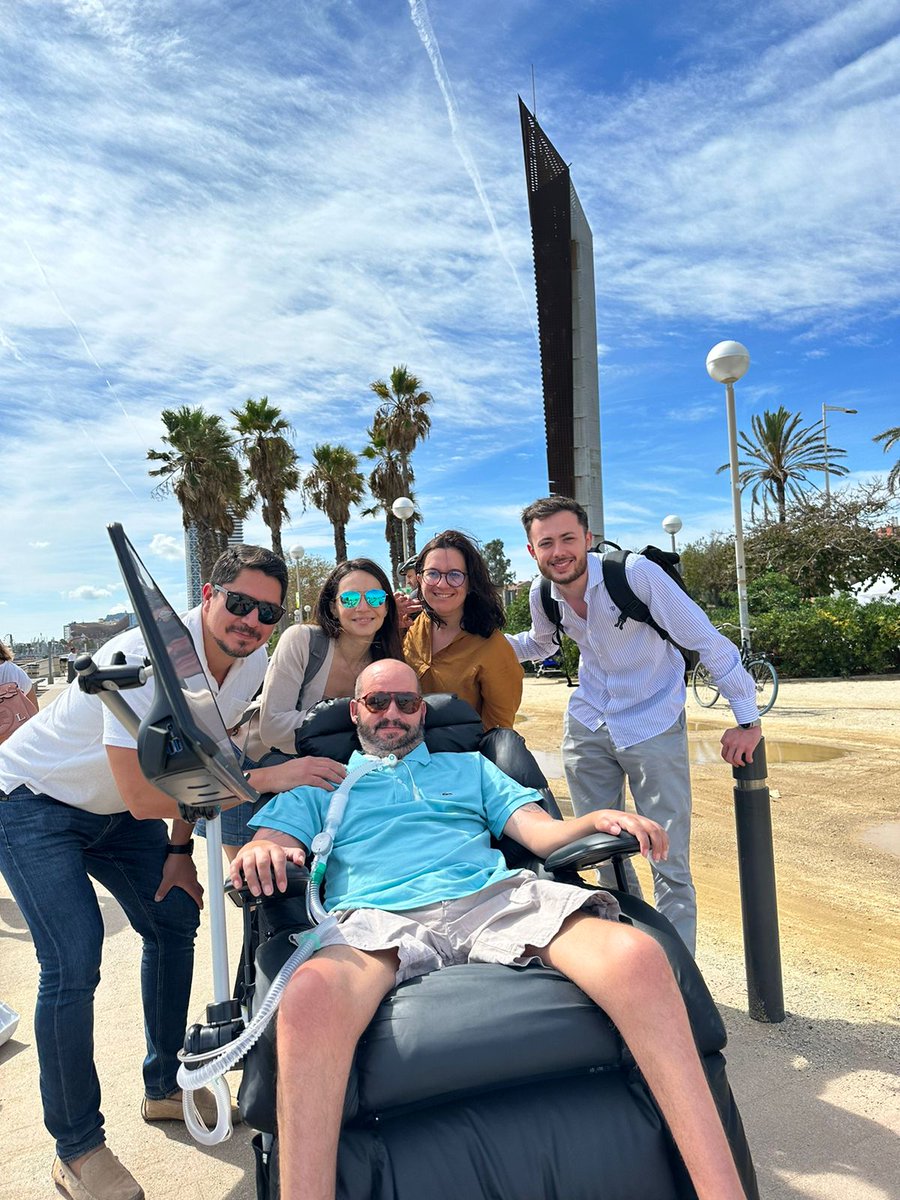 Jordi Sabaté Pons (@pons_sabate) on Twitter photo Maravilloso día, con maravillosas personas del equipo de la empresa <a href="/TobiiDynavox/">Tobii Dynavox®</a> España, la cual yo tengo el enorme orgullo de ser el embajador de la marca en España.
Sois mis ángeles, que gracias a vuestra existencia yo me puedo comunicar con el mundo.
OS AMO ❤️ Maravilloso día, con maravillosas personas del equipo de la empresa <a href="/TobiiDynavox/">Tobii Dynavox®</a> España, la cual yo tengo el enorme orgullo de ser el embajador de la marca en España.
Sois mis ángeles, que gracias a vuestra existencia yo me puedo comunicar con el mundo.
OS AMO ❤️