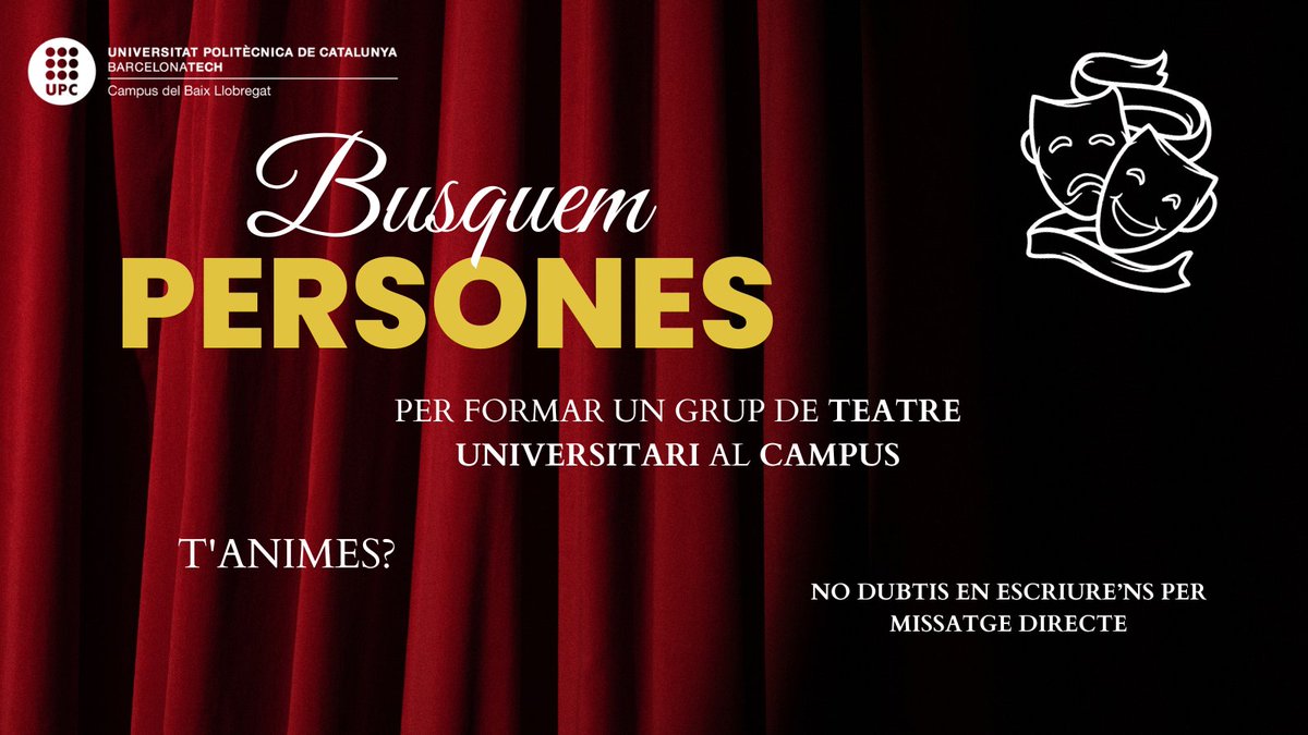 UPC Llobregat tweet media