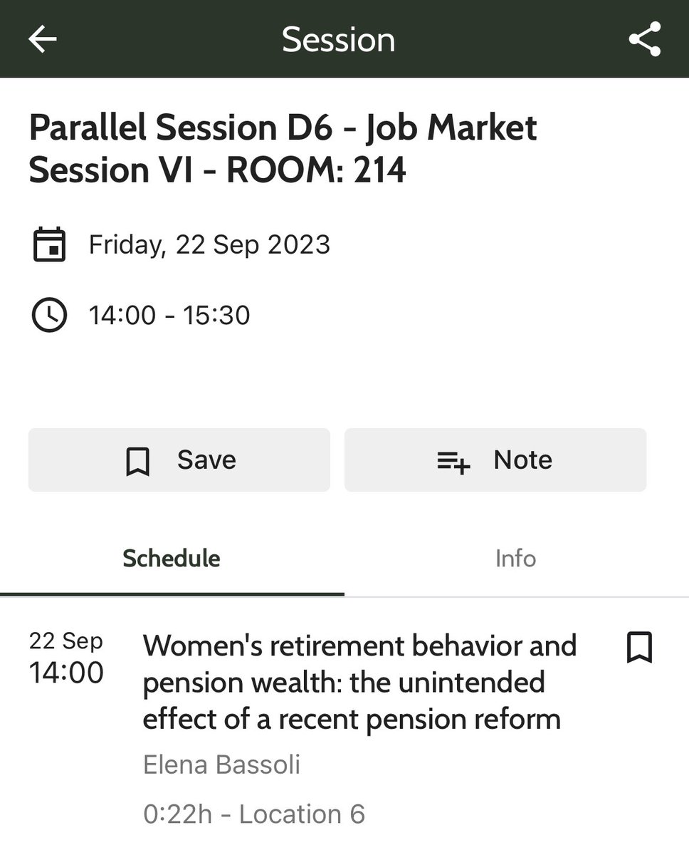 BassoliElena's tweet photo. Join us today at 2pm to learn more about my #jmp : what happened to Italian women who were about to retire after the 2011 pension reform?
#EALE #EALE2023 #women #pension https://t.co/xJUG3atU3U