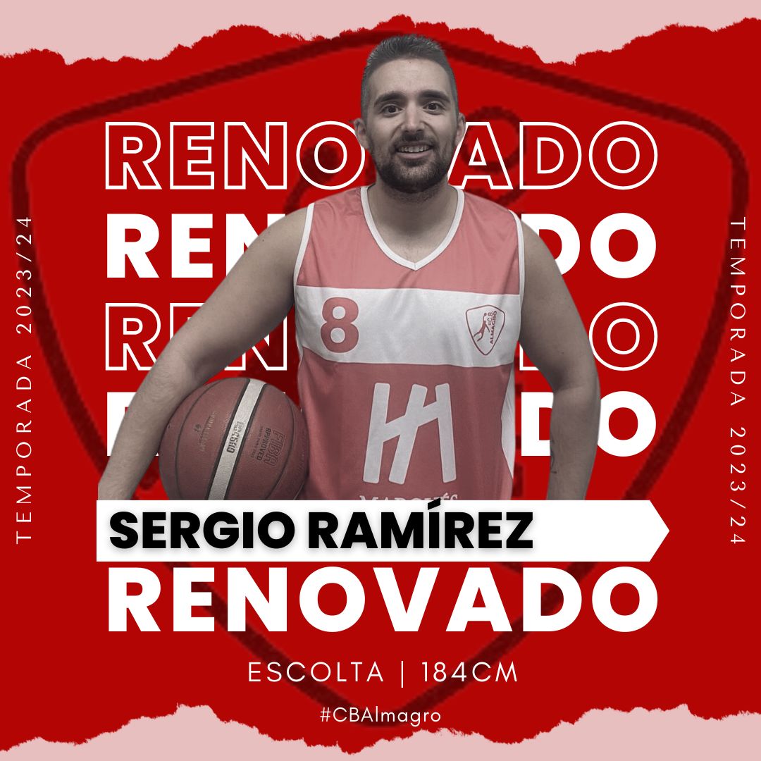 CB_Almagro's tweet photo. 🚨🚨🚨 OFICIAL (RENOVACIÓN)

Nuestro capitán @Sergio_Ramirez5 volverá a comandar la nave del equipo senior una temporada más. https://t.co/ua1y6D0r2P