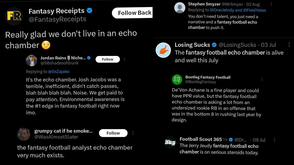 Really glad we don't live in an echo......