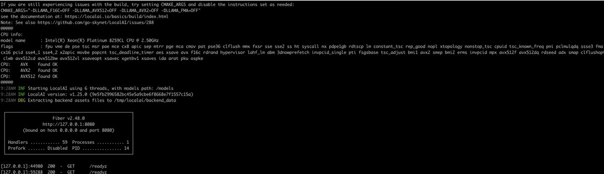 staleksit's tweet image. LocalAI (localai.io) @LocalAI_API is alive!
And now let&apos;s try embeddings.
#ai #ml #embeddings