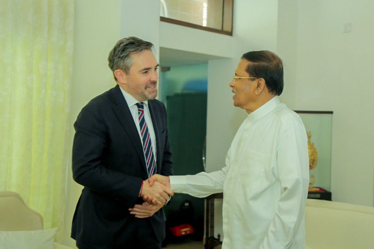 Maithripala Sirisena tweet media