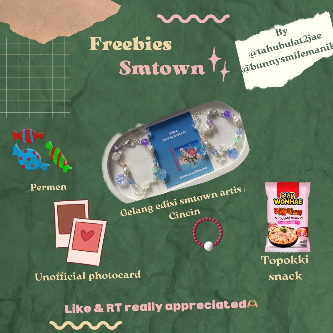 tahubulat2jae's tweet photo. Repost

✨Freebies smtown concert ✨
by: bunnysmilemanik🐰
tgl 23 Sept 2023
waktu, tempat dan ootd aku bakal up diig story bunnysmilemanik���

just say hi kak! nanti aku langsung kasih hehe

Limited quantity yah guys 😍

#SMTOWN_LIVE_2023_JAKARTA #SMTOWN_LIVE_2023_SMCU_PALACE https://t.co/zJfgFxpxGS