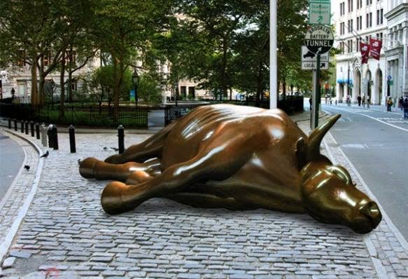 "Bulls in the stock market be like 🐂📈 <a href="/ManishNifty/">Manish Singh</a> Sir 🙏🏻aap neh yeh kya kiya 😂