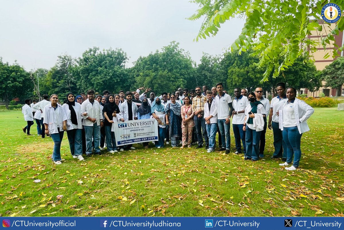 CT_University's tweet image. CT University's School of Healthcare &amp;amp; Paramedical Sciences arranged an industry excursion to Government Medical College &amp;amp; Hospital, Amritsar. Our students enrolled in the Department of Anesthesia &amp;amp; Operation Theatre Technology. 🌟#CTU #industryvisit #government #medicalcollege
