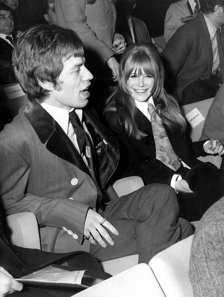#mariannefaithfull #MickJagger #londonlife #sixties  Two dear friends. I see them less nowdays.