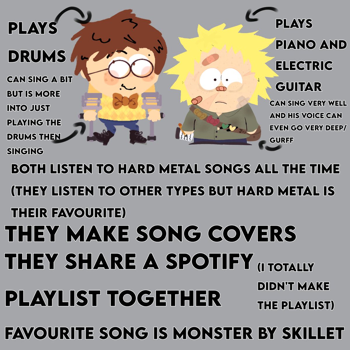 dailyjimeek's tweet photo. JIMMY X TWEEK HEADCANON!! pt6
#sptwt #sp #spships #headcanon #spheadcanon #jimeek #twimk #jimmy #spjimmy #tweek #tweektweak #sptweek #tweekxjimmy #rarepairs #FYP #southpark #spheadcanons #redesign #spredesign #southparkheadcanons #southparkfanart #jimmyvalmer #sprarepairs #sphc https://t.co/tWSB5OT6Pf