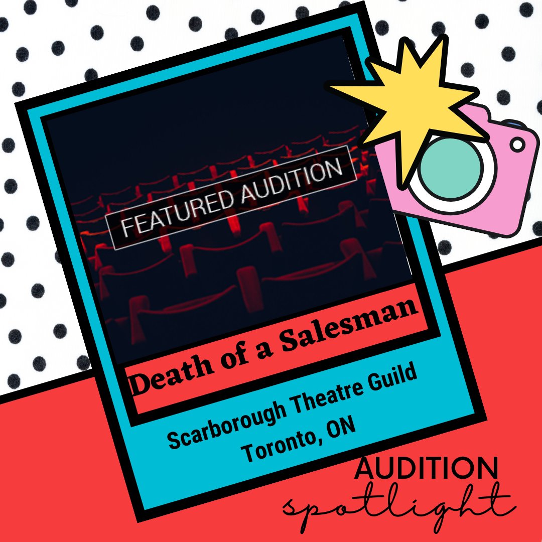 Check out the audition details for Scarborough Theatre Guild's production of Death of a Salesman.
stageagent.com/auditions/4578…
Don't forget that StageAgent features #audition and job opportunities across the globe.
stageagent.com/theatre-auditi…
#theatre #actors #communitytheatre #toronto