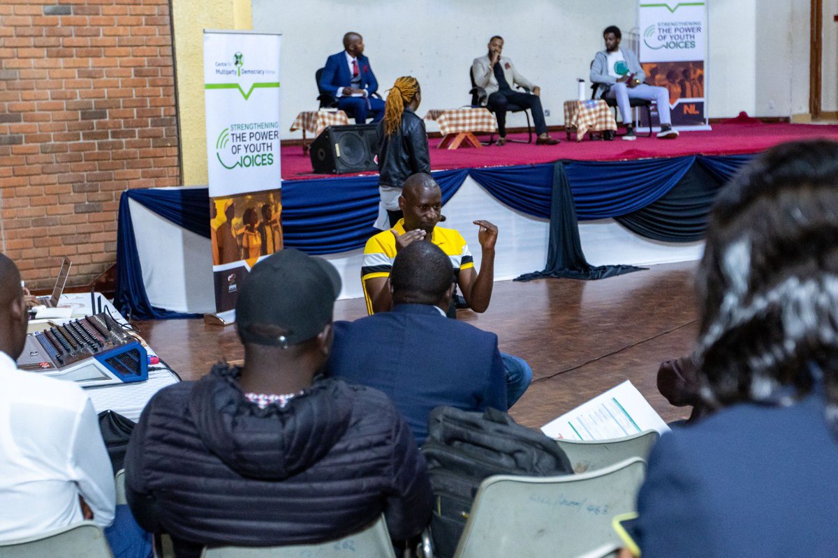 CMDKenya's tweet photo. This marks the first of a series of Gumzo Mtaani forums that we shall hold in various counties around the country, and brings together youth from various political party youth leagues, community-based youth groups and  learning institutions. 
#GumzoMtaani
#CMDKenya https://t.co/s6bs09JfT6