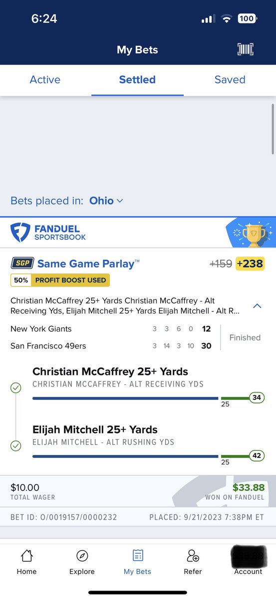 RaySayHey's tweet photo. Shoutout @BetKitchenSink for the easy first half cash 💰 ✅ https://t.co/P1dAESca1U