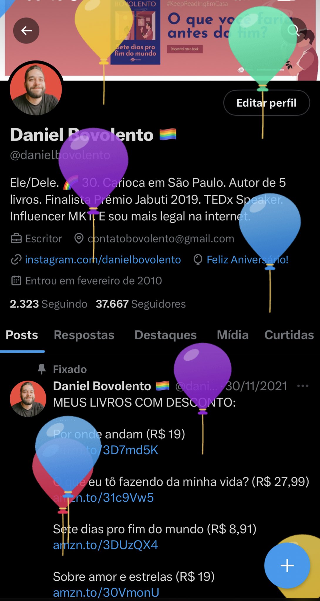 Daniel Bovolento 🏳️‍🌈 on X: Eu não sei nem como dizer isso de