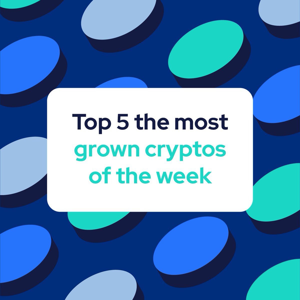 While BTC and ETH have declined, other attractive options have shown the most surge over the last week:

Immutable #IMX — 32.6%
Toncoin #TON — 18.44%
Aave #AAVE — 15.65%
GMX #GMX — 10.89%
Zilliqa #ZIL — 10.67%

You can #buy and #sell AAVE and ZIL at SpectroCoin.