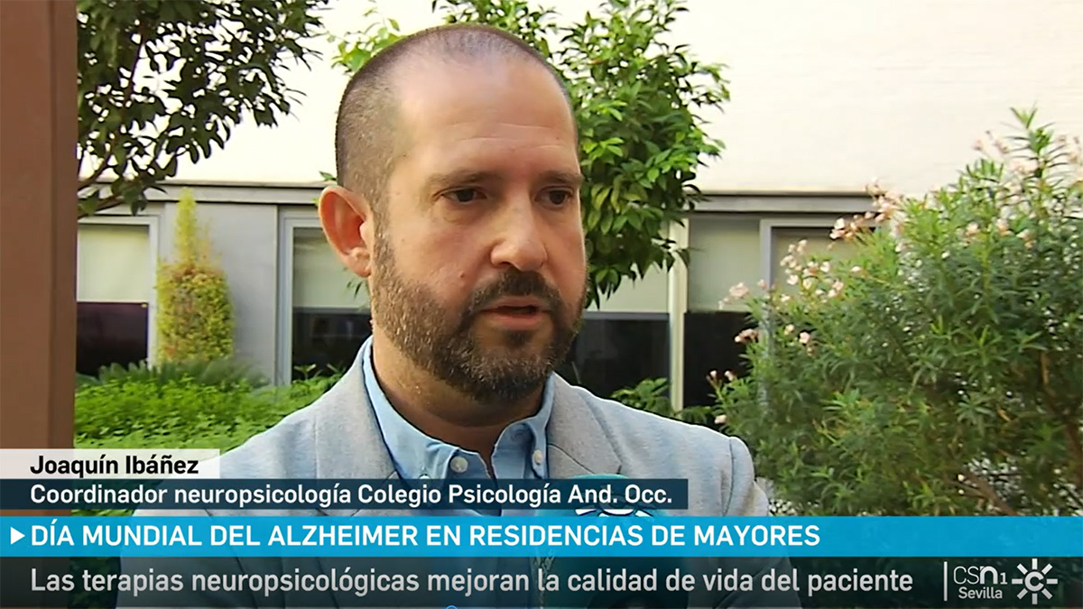 Ψ Psicología Andalucía Occidental Colegio Oficial (@cop_ao) on Twitter photo Canal Sur TV también se hace eco de "Encuentro desde la #Psicología. #Alzheimer y otras demencias. Retos en #Andalucía", que organizamos el #DíaMundialDelAlzheimer con <a href="/DomusVi_Es/">DomusVi</a> en su residencia #Sevilla Santa Justa y la colaboración de <a href="/ConFEAFA/">Confederación Andaluza de Alzheimer</a>
▶️ youtu.be/BZJrxqNbUr0 Canal Sur TV también se hace eco de "Encuentro desde la #Psicología. #Alzheimer y otras demencias. Retos en #Andalucía", que organizamos el #DíaMundialDelAlzheimer con <a href="/DomusVi_Es/">DomusVi</a> en su residencia #Sevilla Santa Justa y la colaboración de <a href="/ConFEAFA/">Confederación Andaluza de Alzheimer</a>
▶️ youtu.be/BZJrxqNbUr0