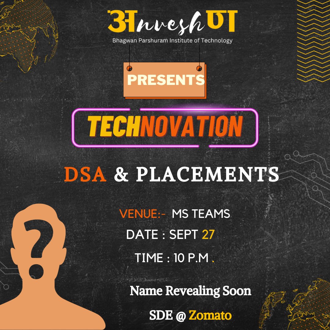 An_veshan's tweet image. A BPIT Alumni currently working at Zomato as a SDE, grabbing one of the highest placements from his batch✨
#TECHNOVATION2023 #AnveshanBPIT