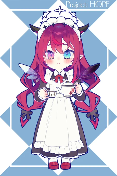 クラシカルメイド×IRyS #IRySart 