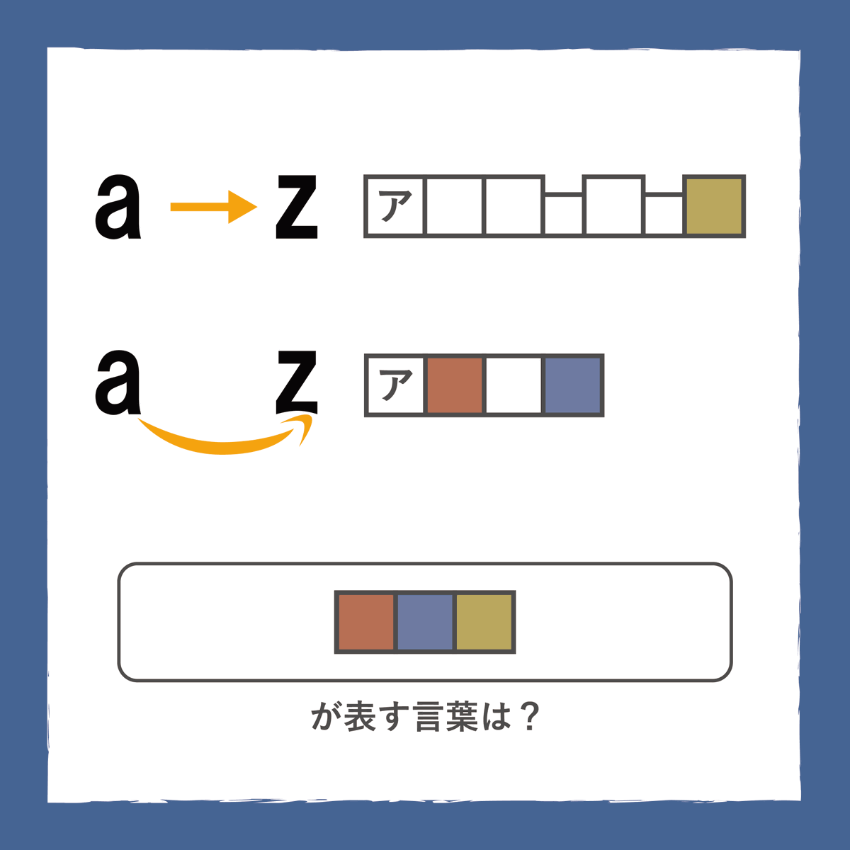 ktu162's tweet photo. aからzのクイズです https://t.co/avPLKr1mMD