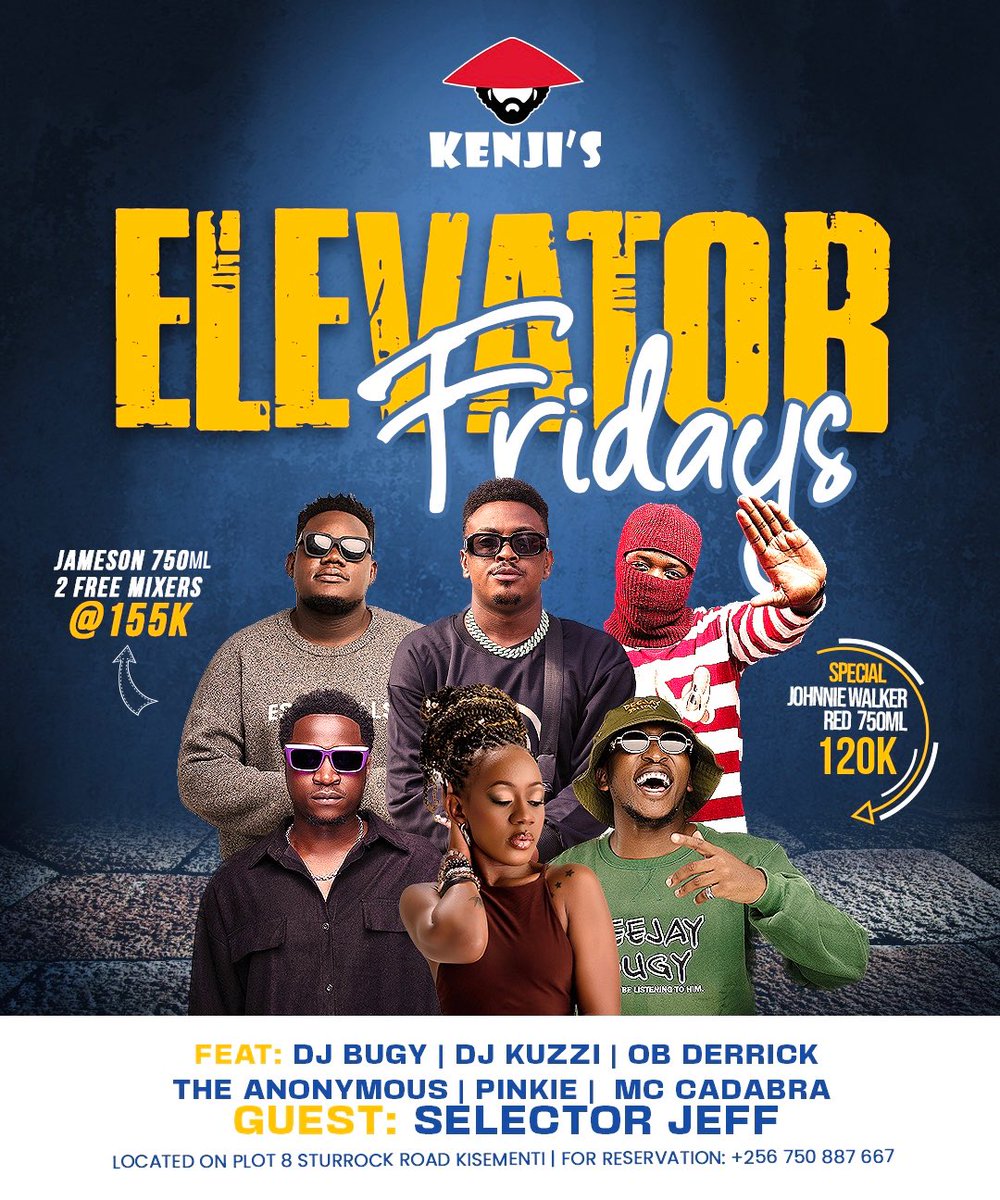 selectajeff's tweet photo. Premiering #ENDONGO Tonight
And The Saloz are being given out @kenjismojo (Early Arrival is advised)
@Deejaybugy, @Mr_Barasha & @deejaykuzzi Have lots of giveaways to dash us π«Άπ
@jozeypinkie Is bringing the fire π₯
@cadabramcee1 on the π€
@breezydeejay9 taking us to the moon. https://t.co/pAmzoR4Agg