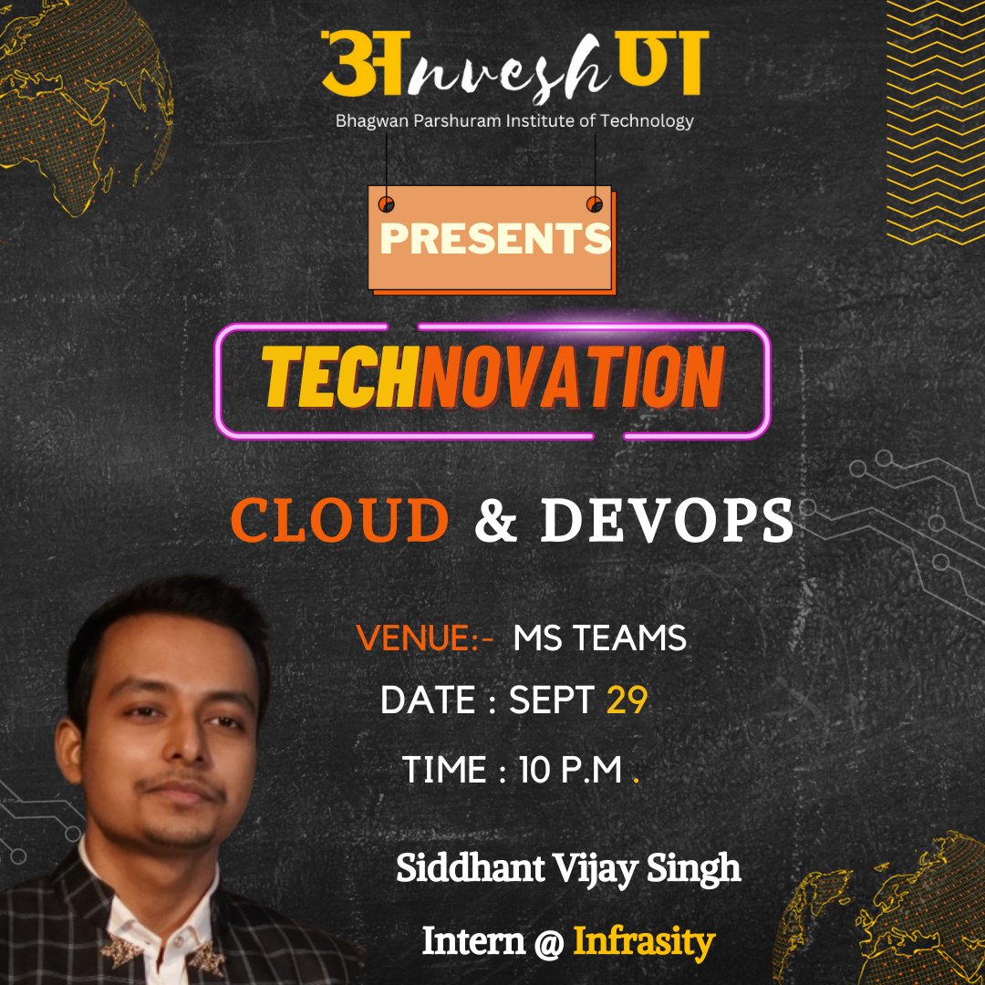 An_veshan's tweet image. 4th Year CSE Undergrad at BPIT, currently doing DevOps and Cloud Development Internship at Infrasity✨
@sidvjsingh
#TECHNOVATION2023 # AnveshanBPIT
