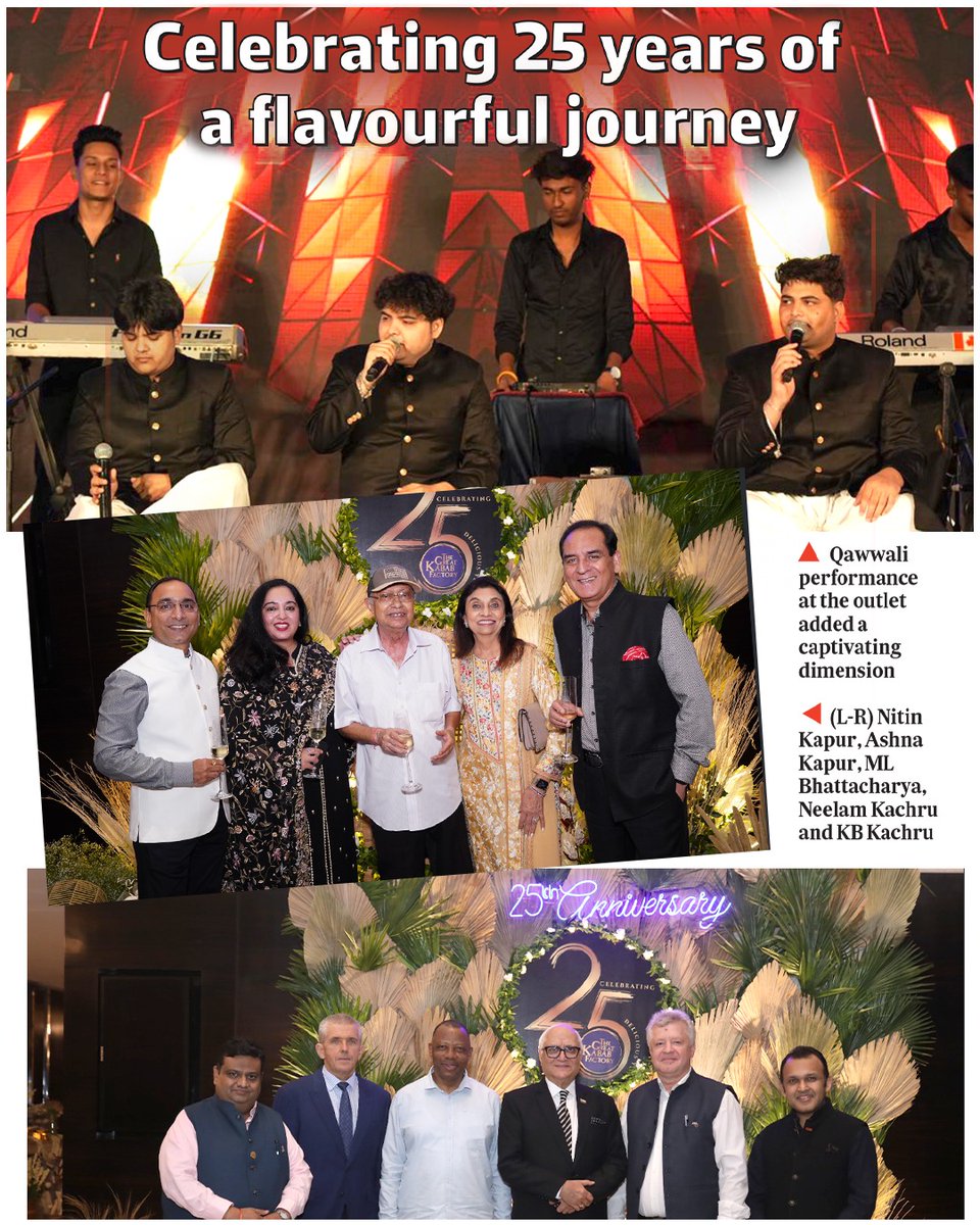 RadissonDelhi's tweet image. A crackle of celebration featuring our illustrious Silver Jubilee! 🥂✨Celebrating 25 years of culinary excellence that have made your favorite hotel experience, unforgettable. 
#25YearsOfHospitality #CulinaryExcellece #AwardWinningRestaurant #RadissonDelhi #RadissonSocialHub