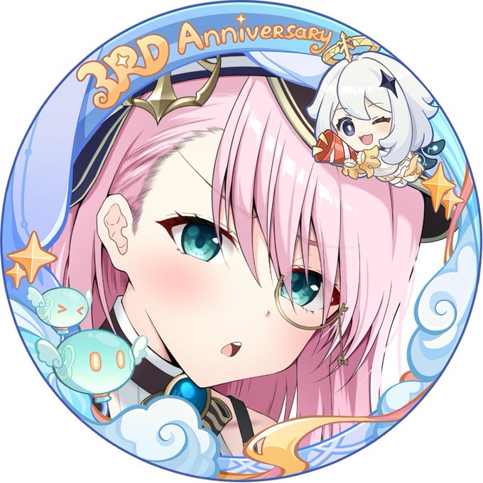 かわいい! 
UI:836818546 
#原神3周年 #原神3周年フレーム 