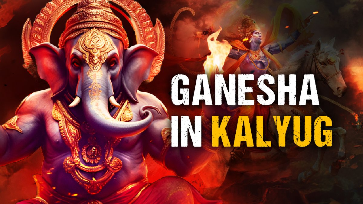 BigBrain_Media's tweet photo. Will Ganesha End Kalyug with Kalki? - Ganesha Avatars Explained
Watch Now!
https://t.co/DAeeBDjopK https://t.co/JOBjwOZzqG