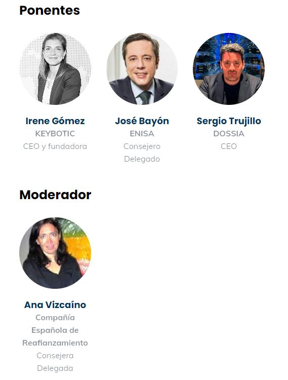 IConectada40's tweet photo. 🔝Conoce de primera mano el "Apoyo al #Emprendimiento #Industrial" visto tanto desde la perspectiva pública como empresarial
🗓️2 octubre 16:50-17:30 FORO #INNOVACION #EMPRENDIMIENTO
Ana Vizcaíno, Irene Gómez, José Bayón, Sergio Trujillo
#CERSA, @keybotic , @enisa https://t.co/u4OzaoYkqP