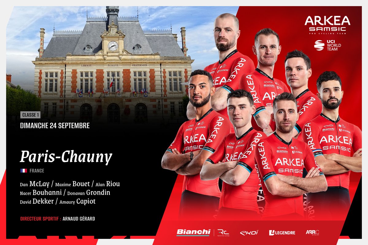 Paris-Chauny, c'est ce dimanche ! 👇 Le briefing du directeur sportif: team-arkea-samsic.fr/paris-chauny-a…