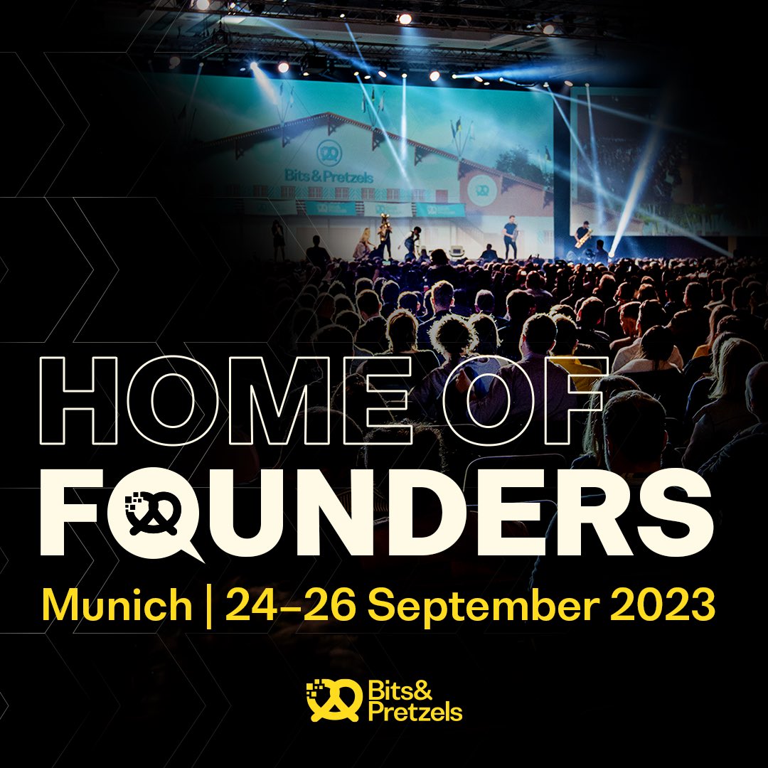 We will be at the #bitsandpretzels event in Munich from the 24th to the 26th of September. If you'd like to meet and chat with us in person #RealWorld, please feel free to contact us.
#startup, #digitalArt, #NFTs, #Munich
