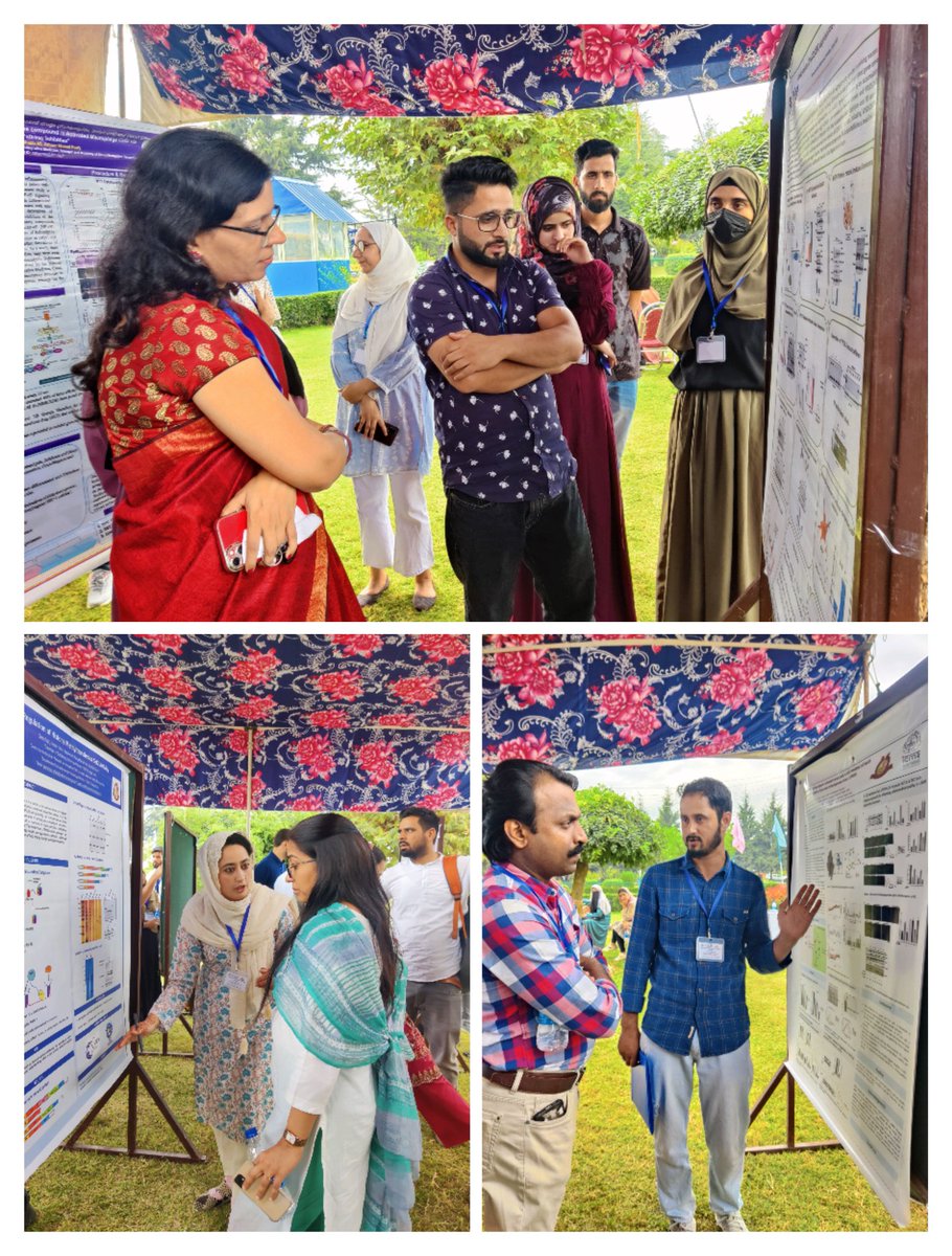 Glimpses from the Inauguration and Poster presentation session from the 2-Day National Symposium on "Genomics Towards Better Health"-22nd &amp; 23rd September being held at University of Kashmir, Srinagar, jointly organised by <a href="/IGIBSocial/">CSIR-IGIB</a> and @KmrUniversity 
#OWOLIGIB