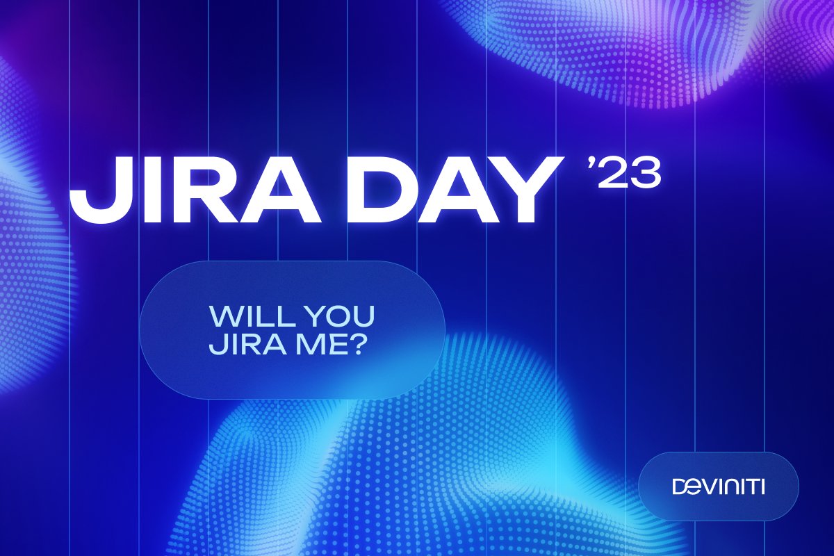 The most cosmic Atlassian-related event in Europe, Jira Day 2023, is coming! 🚀

📅 SAVE THE DATE: 17-18.10.2023

📌 The event will take place in the beautiful old Polish city — Cracow.

Register here: deviniti.com/jira-day-2023/