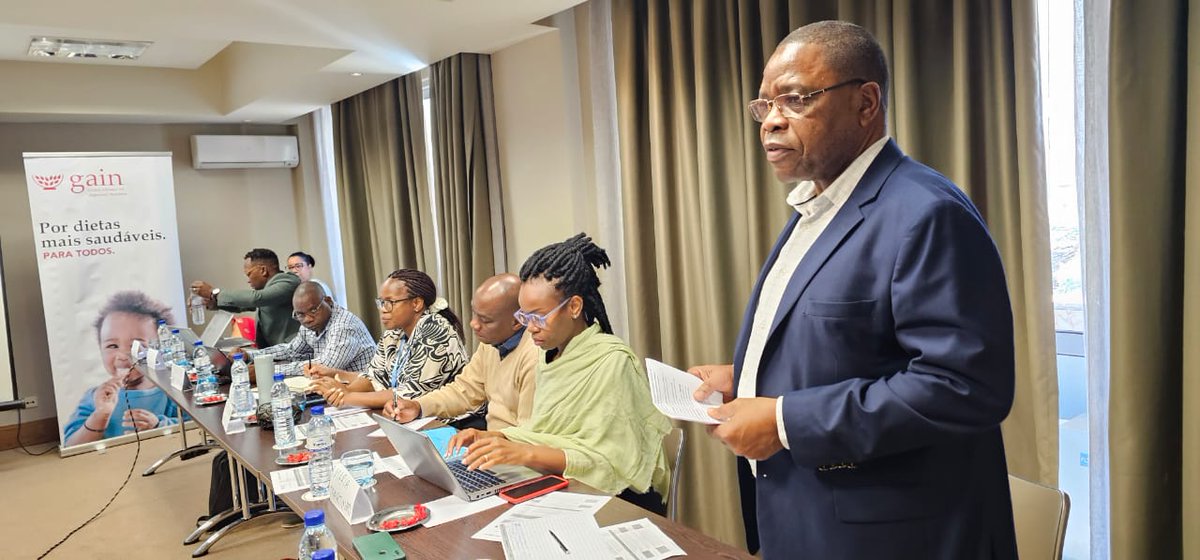 I attended the workshop on Indicators &amp; Metrics 4 the Positive Transformation of Food Systems in🇲🇿, organized by GAIN &amp; Food Systems Foresight. I believe that transforming #FoodSystems is 1 of the most #powerful ways we have 2 #change the course we've been on and ensure progress