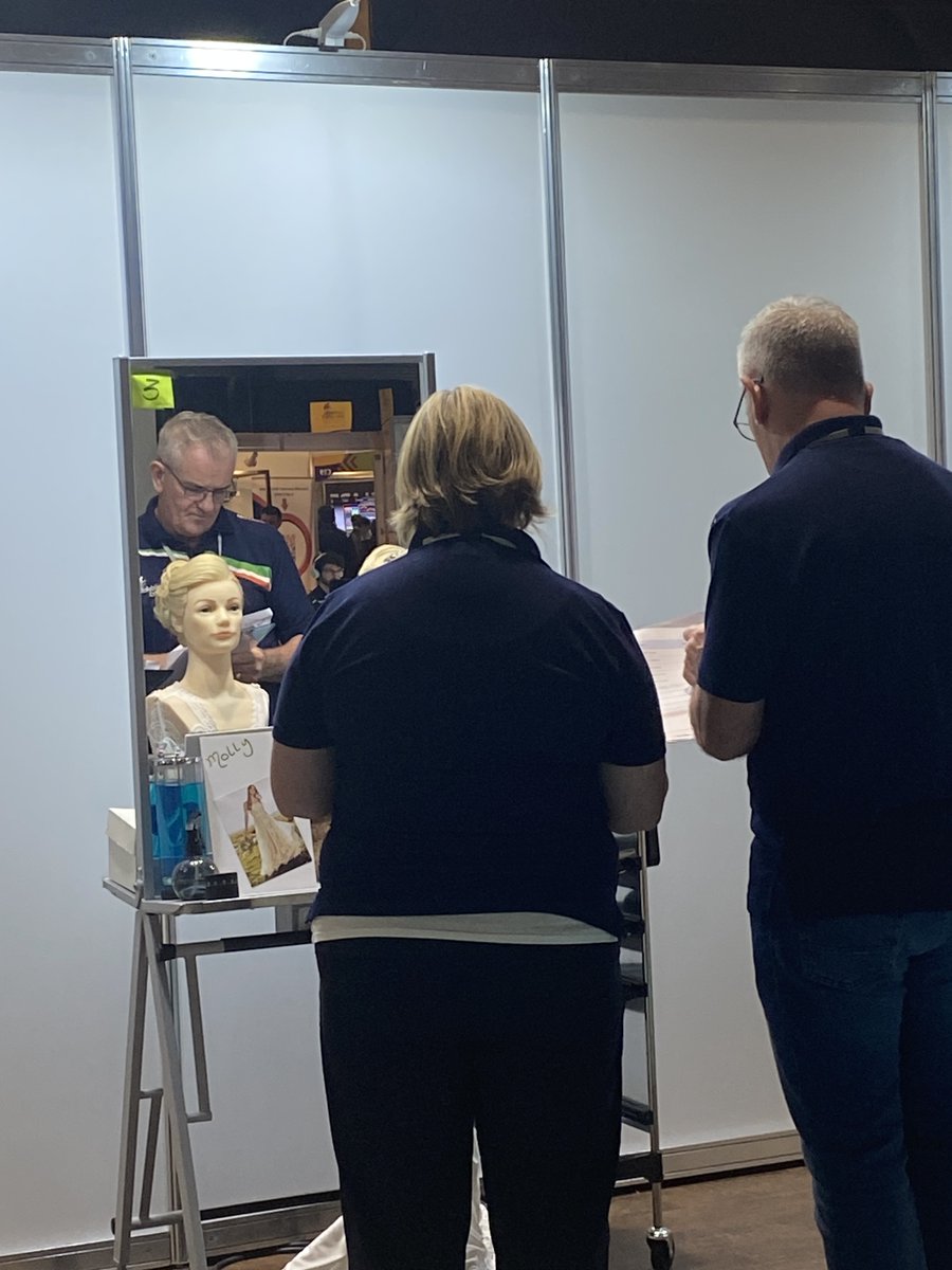 Pictured below is Thomas Downes, adjudicating at @WorldSkillsIE 2023. Thomas is an Instructor here at our College of Further Education & Training, Raheen Campus. 

#FindTheBestInYou #WorldSkills2023 #WorldSkillsIreland #findthehairdresserinyou