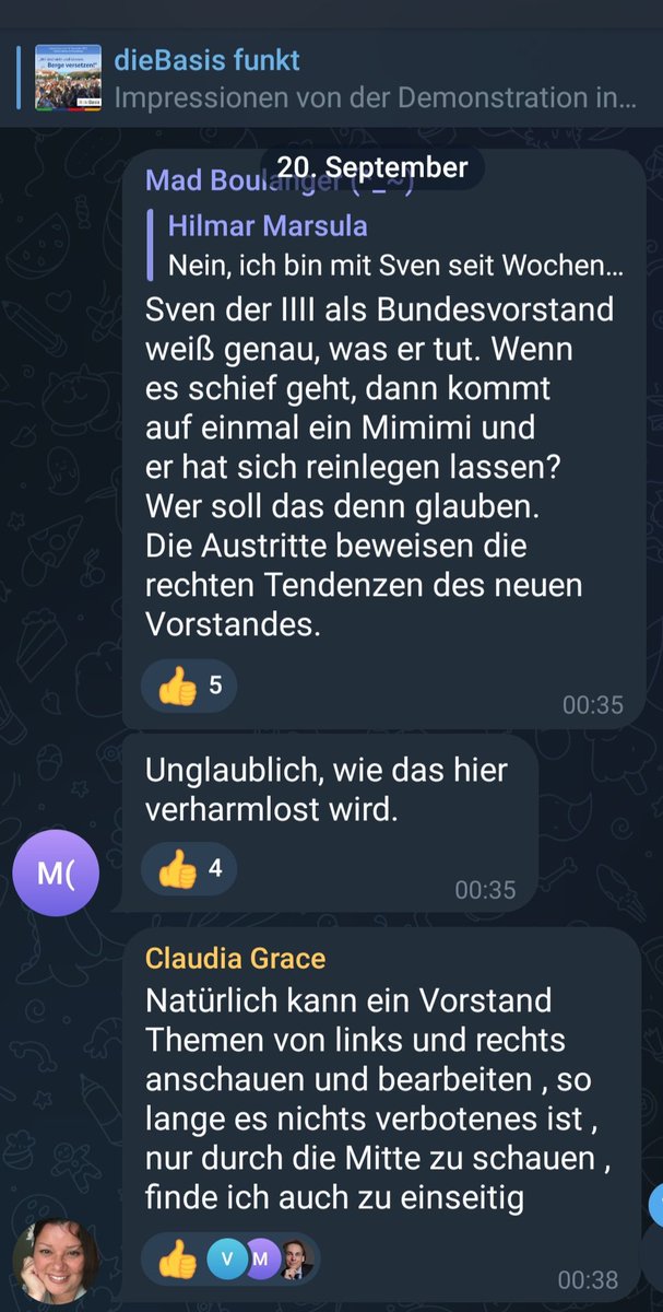 NimaTikken's tweet photo. 🤣🙈
#dieBasis, immer wieder für nen Lacher gut. Sven Lingreen wurde von Oliver Lange wg #md1609 reingelegt & so stand er dann dort ganz unwissend plötzlich mit "AfD-Schreihälsen" auf derselben Bühne. Konnte ja keiner wissen 🤡
Wie war das: Selbstdenken & selber recherchieren? https://t.co/jtVVRASZJt