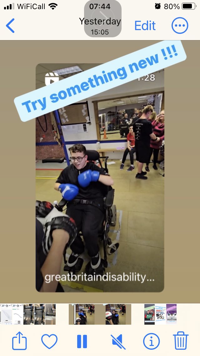 upmovement_cp's tweet photo. Movement in any form is good for our bodies - it’s keeping still, being sedentary which is harmful .
Tell us what movements you enjoy ! 
(below images- hyperlinks not active) 
#MovementIsMedicine
#MovementSnacks
#CerebralPalsyAwareness
@DisabilityExpo_ @lpftweets @wheelpower https://t.co/60Gc3r8j5d